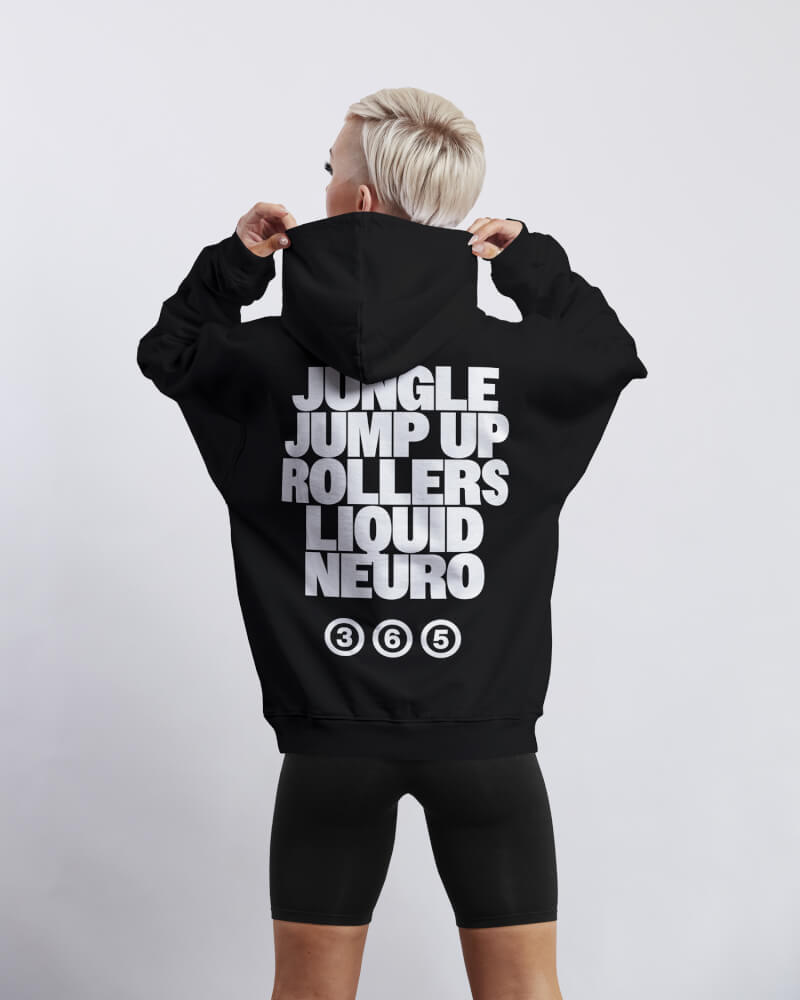 Genres Hoodie - Drum & Bass