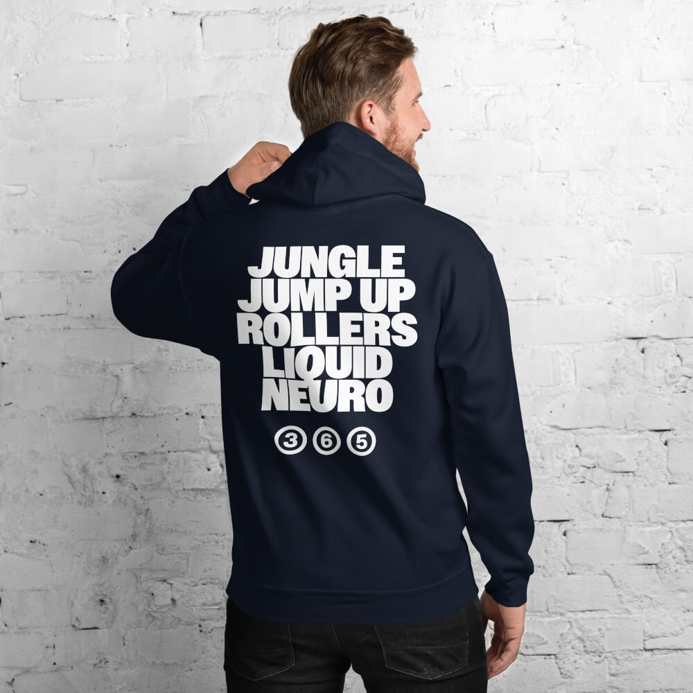 Genres Hoodie - Drum & Bass - Image 2